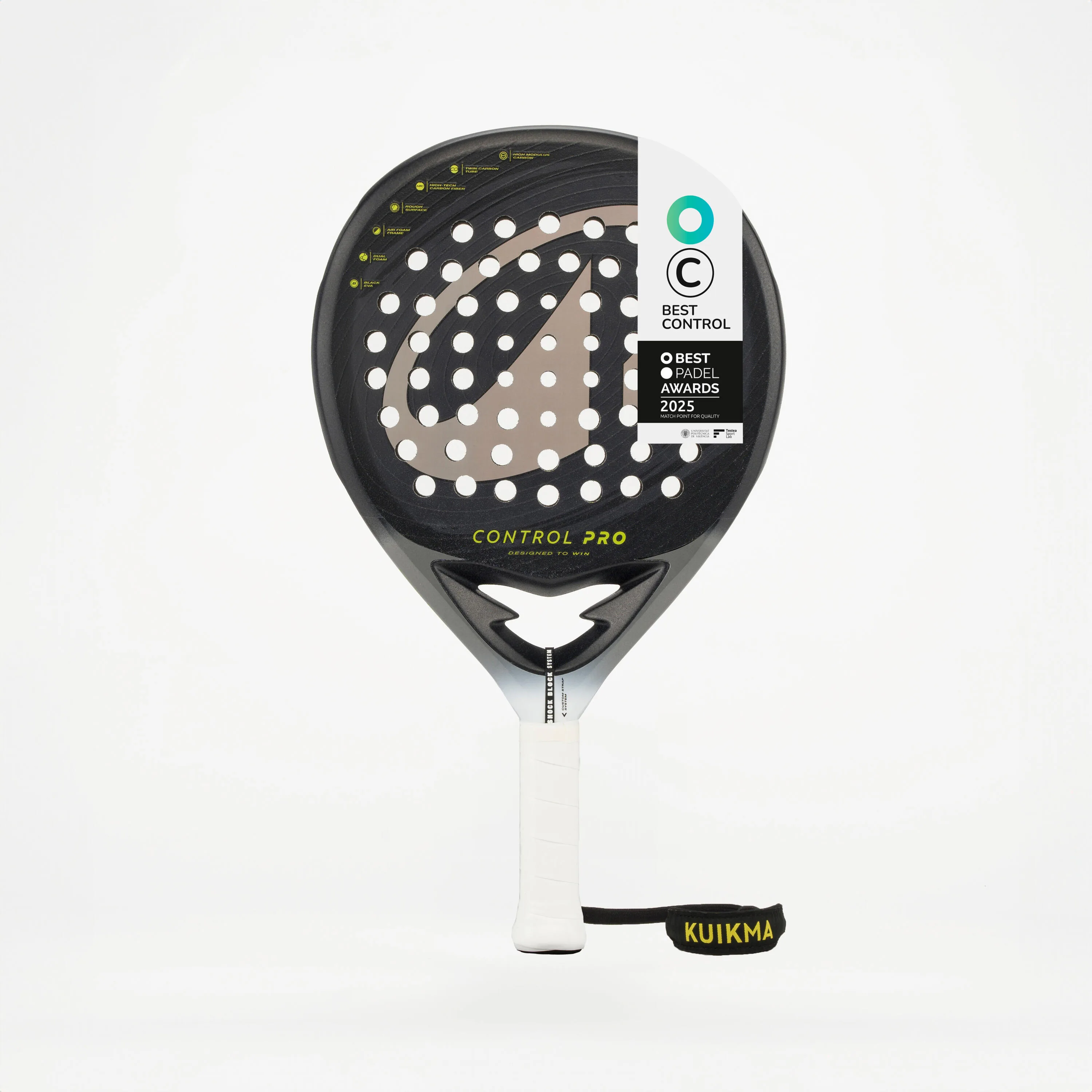 راکت پدل بزرگسال - مدل Kuikma Control Pro