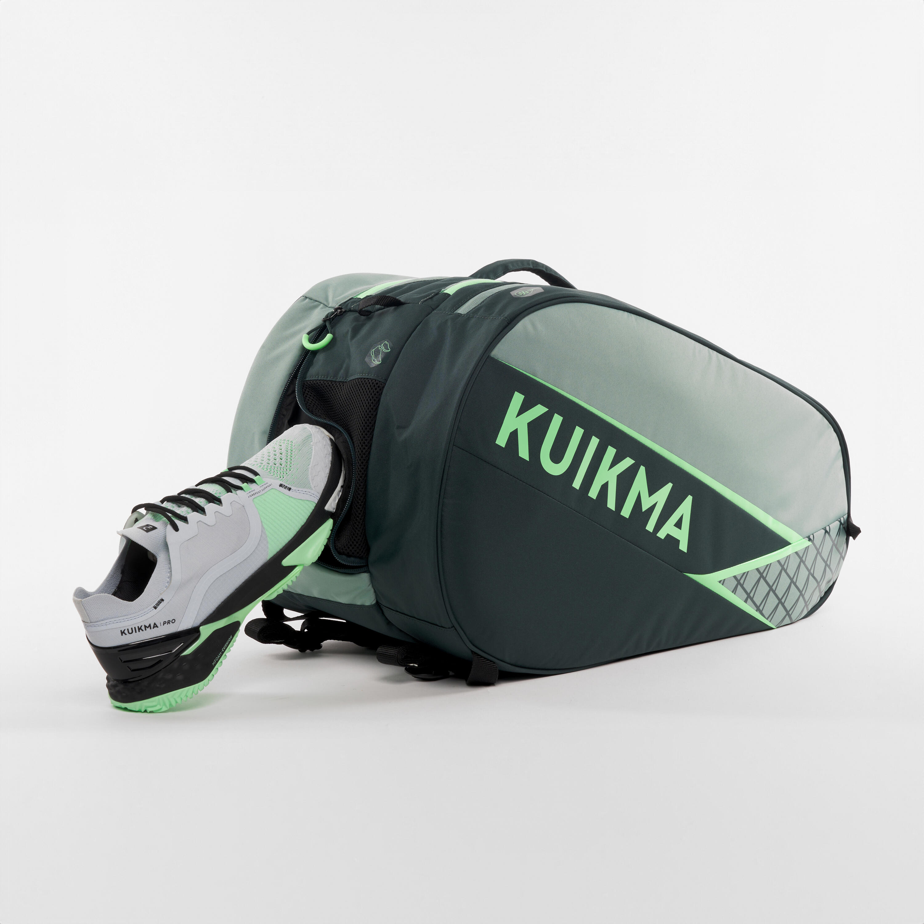 ساک پدل عایق‌ دار - ۳۵ لیتری - سبز - مدل Kuikma Elite