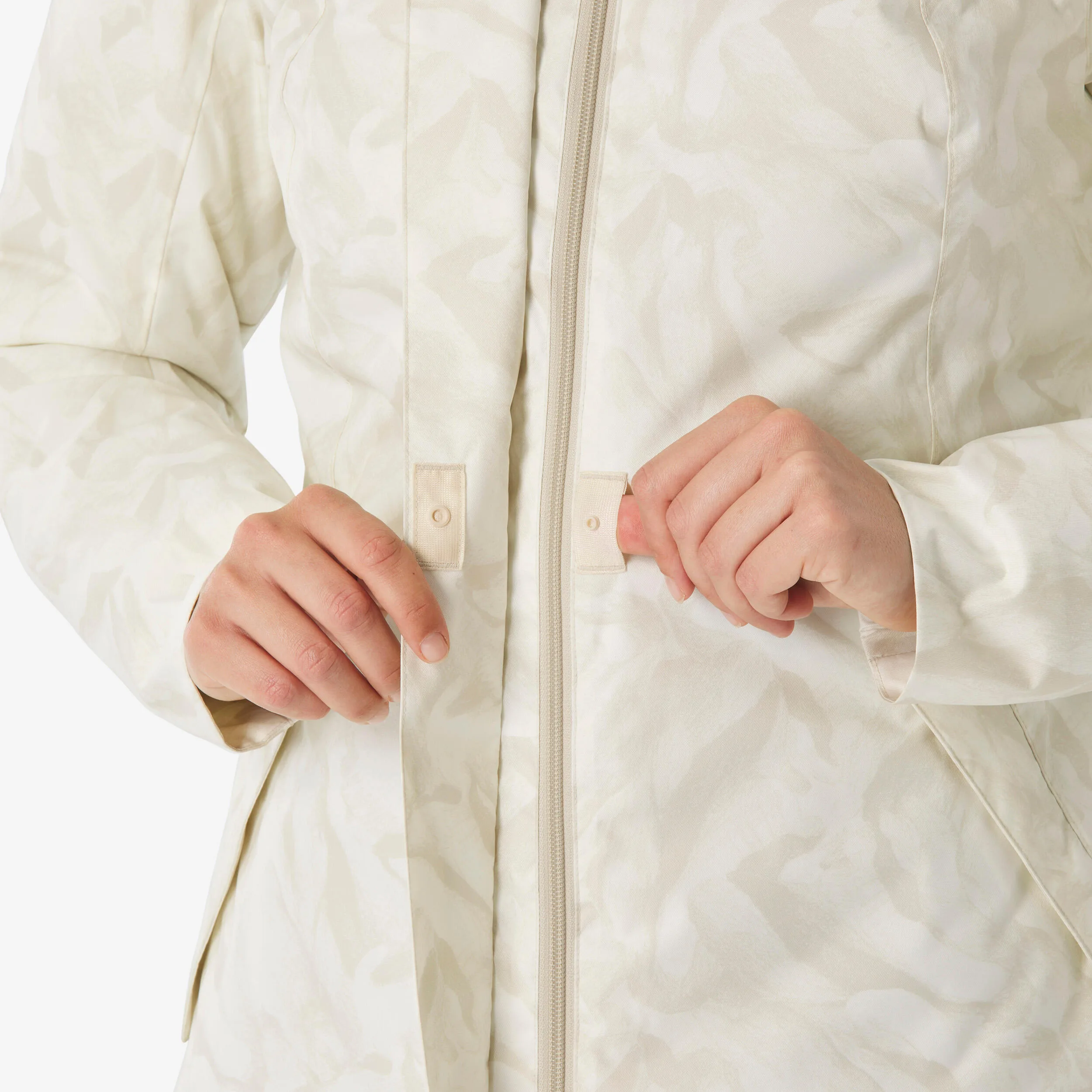 Kadın Outdoor Su Geçirmez Kar Montu/Kışlık Mont - Mor - NH500 -10 °C